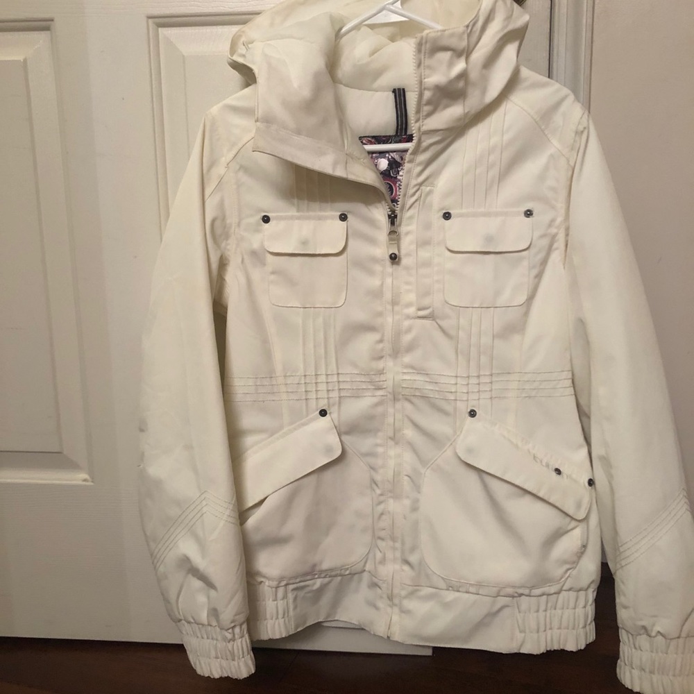 Women’s button dry ride jacket
